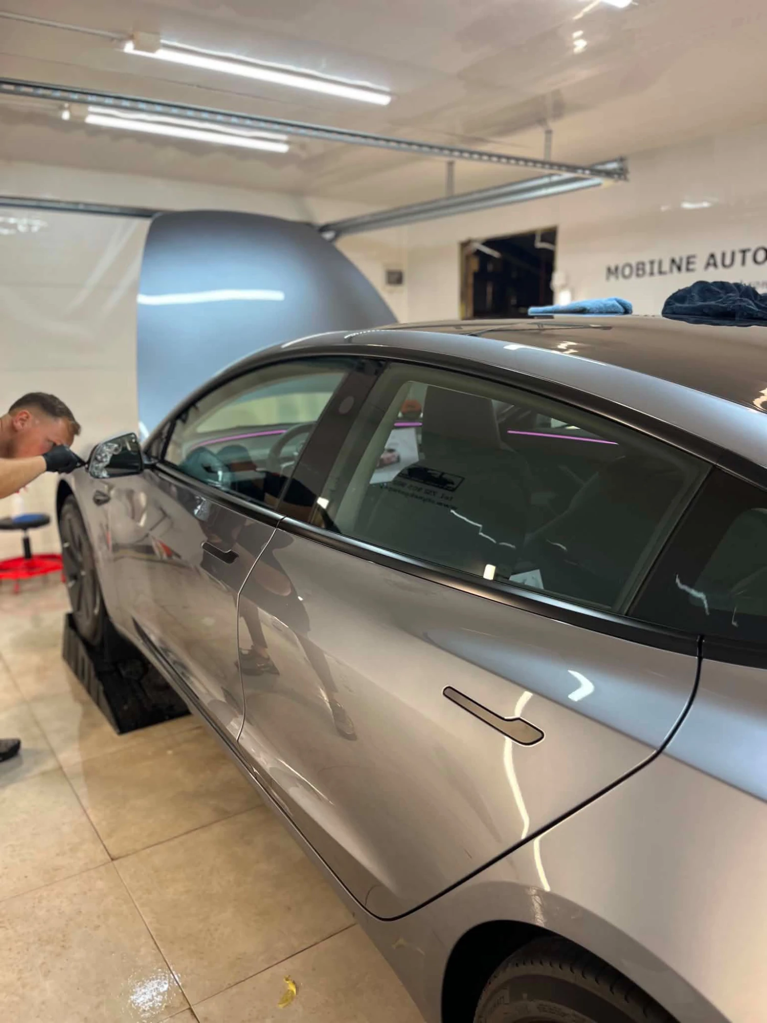 Tesla Model 3 – folia PPF